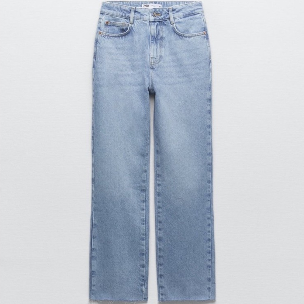 Zara high rise jeans